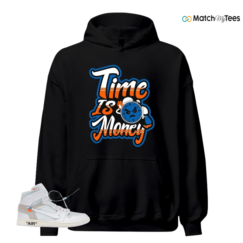 NIKE AIR JORDAN 1 RETRO HIGH VIRGIL ABLOH ARCHIVE ALASKA SNEAKER Matching Tees hoodie