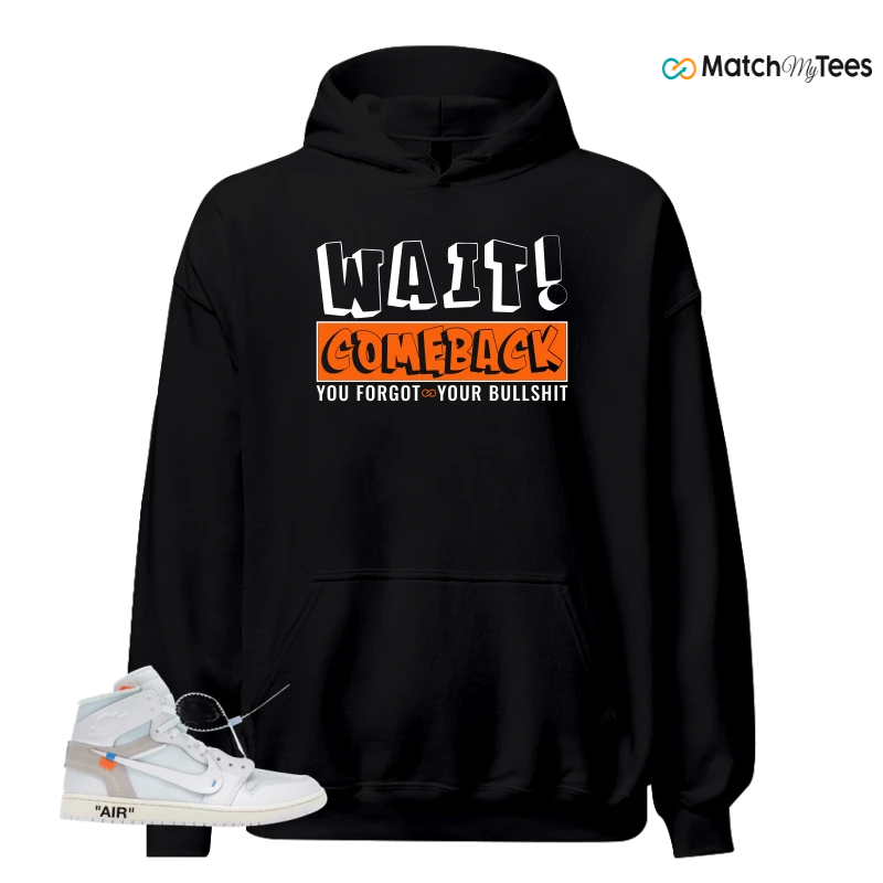 NIKE AIR JORDAN 1 RETRO HIGH VIRGIL ABLOH ARCHIVE ALASKA SNEAKER Matching Tees hoodie