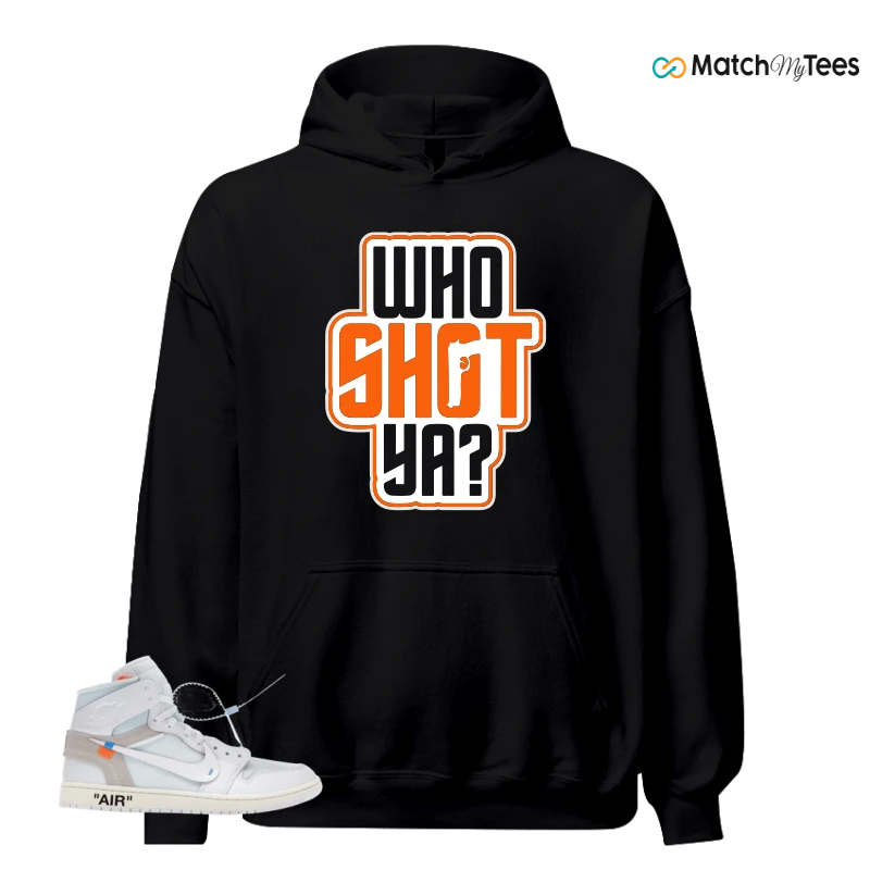 NIKE AIR JORDAN 1 RETRO HIGH VIRGIL ABLOH ARCHIVE ALASKA SNEAKER Matching Tees hoodie