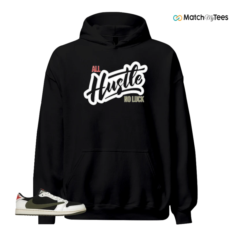 NIKE AIR JORDAN 1 RETRO LOW OG SP TRAVIS SCOTT OLIVE SNEAKER Matching Tees hoodie