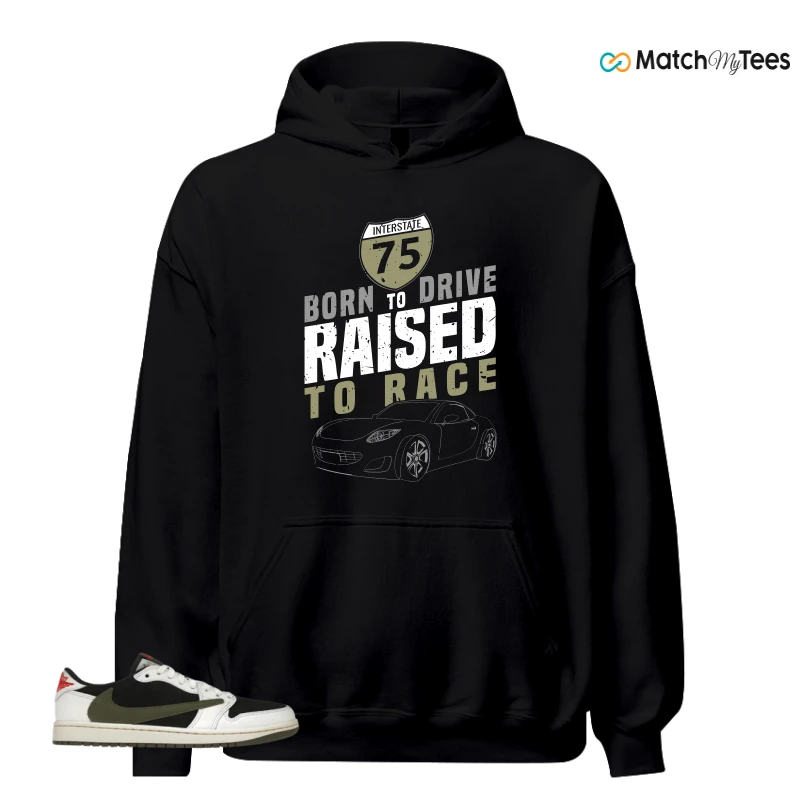 NIKE AIR JORDAN 1 RETRO LOW OG SP TRAVIS SCOTT OLIVE SNEAKER Matching Tees hoodie