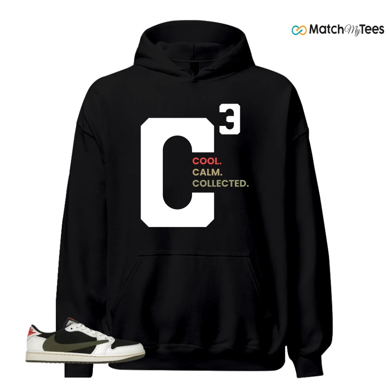 NIKE AIR JORDAN 1 RETRO LOW OG SP TRAVIS SCOTT OLIVE SNEAKER Matching Tees hoodie