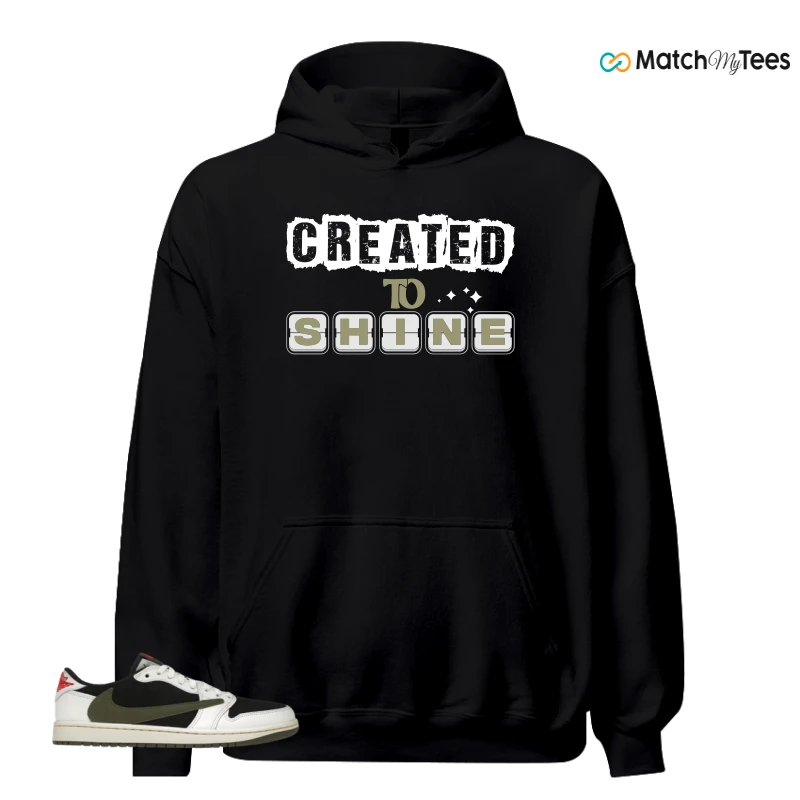 NIKE AIR JORDAN 1 RETRO LOW OG SP TRAVIS SCOTT OLIVE SNEAKER Matching Tees hoodie