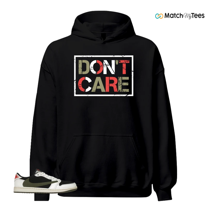 NIKE AIR JORDAN 1 RETRO LOW OG SP TRAVIS SCOTT OLIVE SNEAKER Matching Tees hoodie
