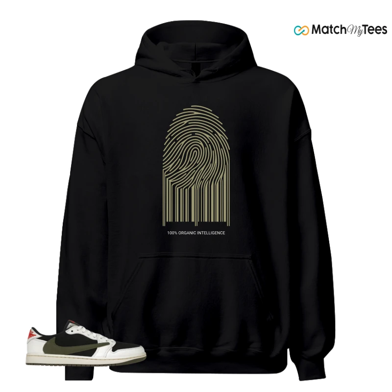 NIKE AIR JORDAN 1 RETRO LOW OG SP TRAVIS SCOTT OLIVE SNEAKER Matching Tees hoodie