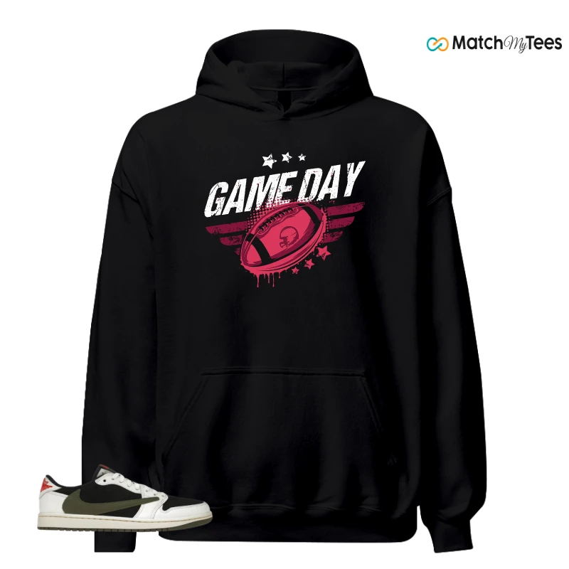 NIKE AIR JORDAN 1 RETRO LOW OG SP TRAVIS SCOTT OLIVE SNEAKER Matching Tees hoodie