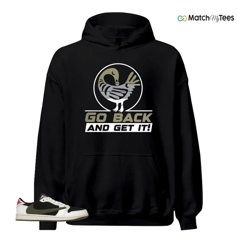 NIKE AIR JORDAN 1 RETRO LOW OG SP TRAVIS SCOTT OLIVE SNEAKER Matching Tees hoodie