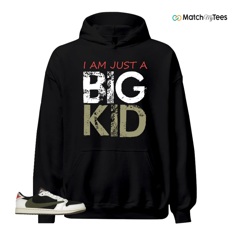 NIKE AIR JORDAN 1 RETRO LOW OG SP TRAVIS SCOTT OLIVE SNEAKER Matching Tees hoodie