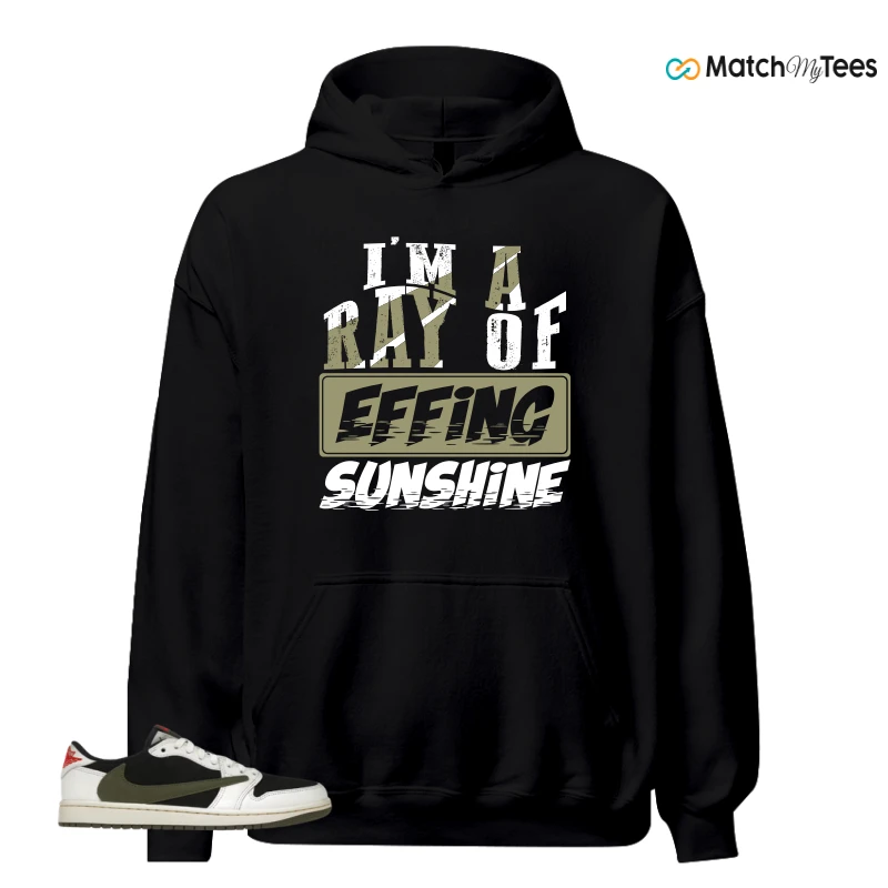 NIKE AIR JORDAN 1 RETRO LOW OG SP TRAVIS SCOTT OLIVE SNEAKER Matching Tees hoodie