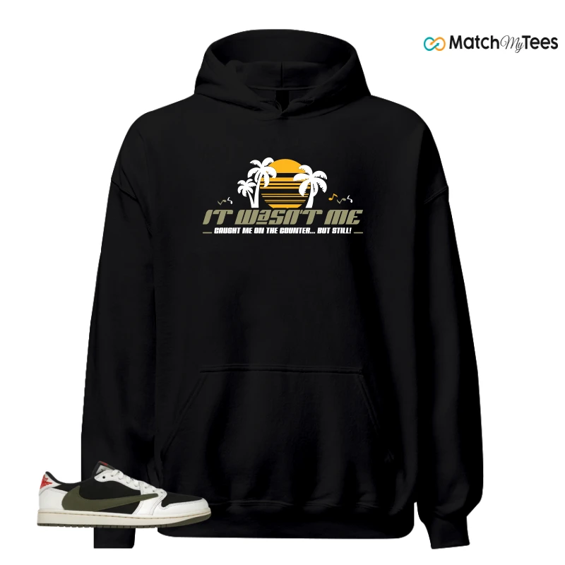 NIKE AIR JORDAN 1 RETRO LOW OG SP TRAVIS SCOTT OLIVE SNEAKER Matching Tees hoodie