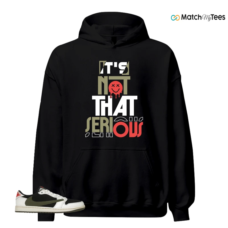 NIKE AIR JORDAN 1 RETRO LOW OG SP TRAVIS SCOTT OLIVE SNEAKER Matching Tees hoodie