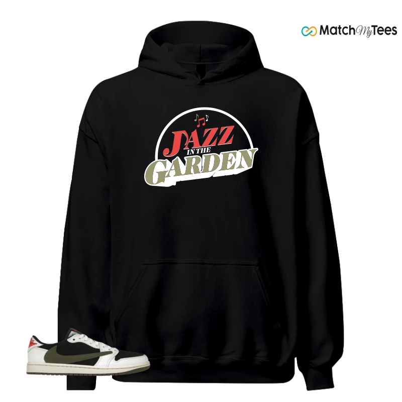 NIKE AIR JORDAN 1 RETRO LOW OG SP TRAVIS SCOTT OLIVE SNEAKER Matching Tees hoodie