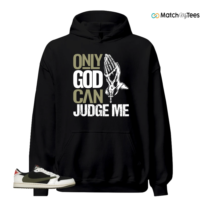 NIKE AIR JORDAN 1 RETRO LOW OG SP TRAVIS SCOTT OLIVE SNEAKER Matching Tees hoodie