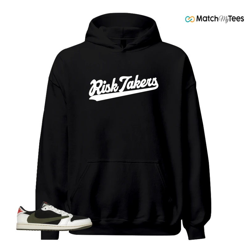 NIKE AIR JORDAN 1 RETRO LOW OG SP TRAVIS SCOTT OLIVE SNEAKER Matching Tees hoodie