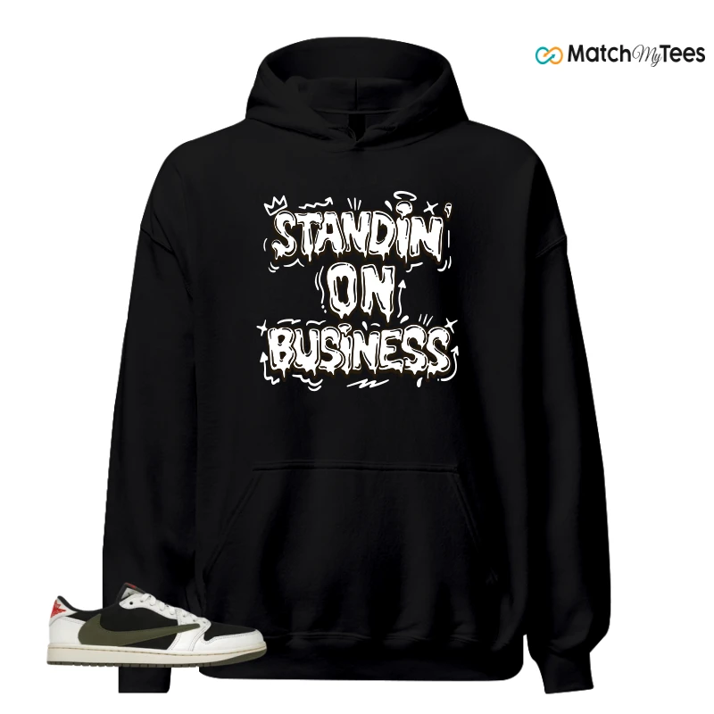 NIKE AIR JORDAN 1 RETRO LOW OG SP TRAVIS SCOTT OLIVE SNEAKER Matching Tees hoodie