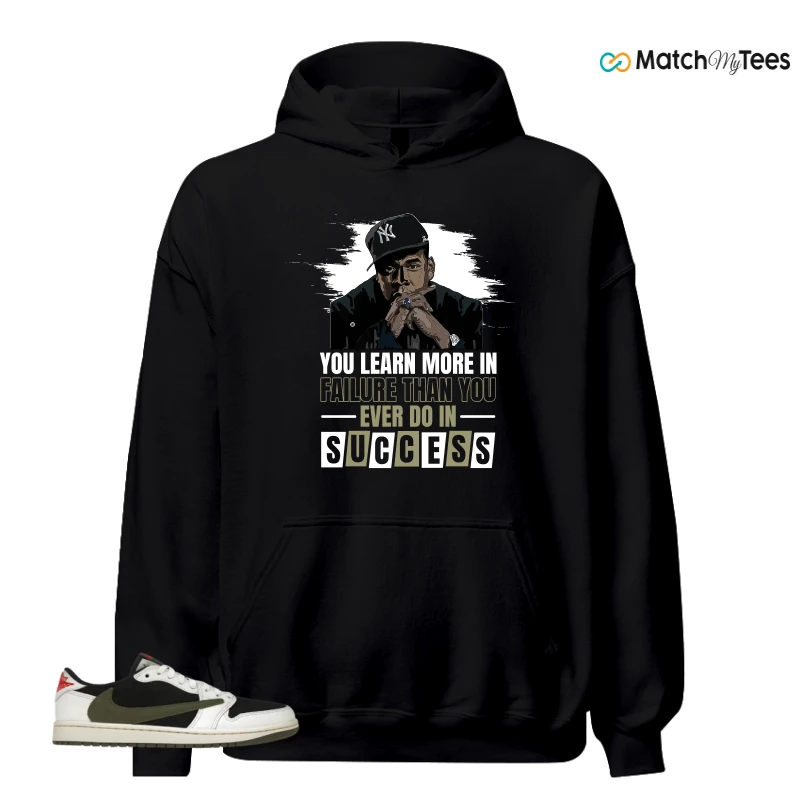 NIKE AIR JORDAN 1 RETRO LOW OG SP TRAVIS SCOTT OLIVE SNEAKER Matching Tees hoodie