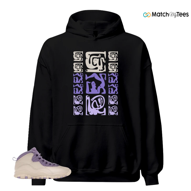 NIKE AIR JORDAN 10 HYDRANGEAS SNEAKER Matching Tees hoodie