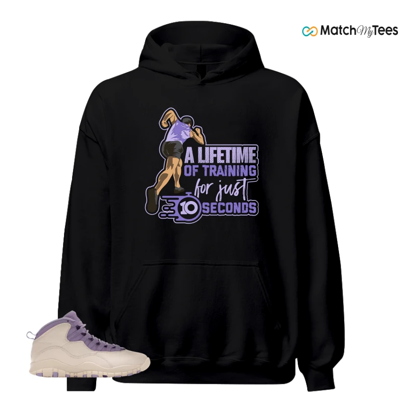 NIKE AIR JORDAN 10 HYDRANGEAS SNEAKER Matching Tees hoodie