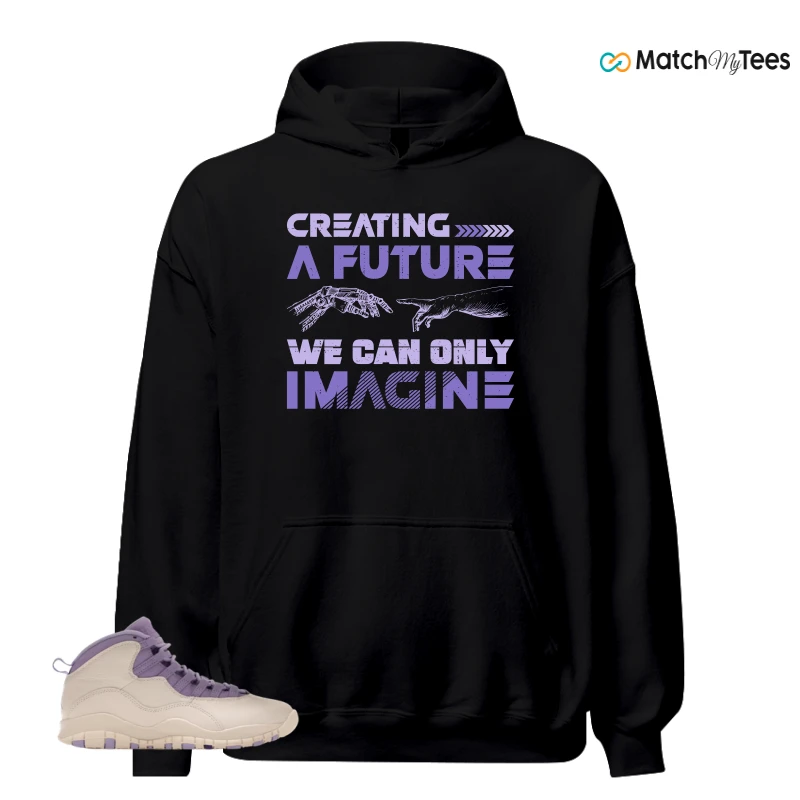 NIKE AIR JORDAN 10 HYDRANGEAS SNEAKER Matching Tees hoodie