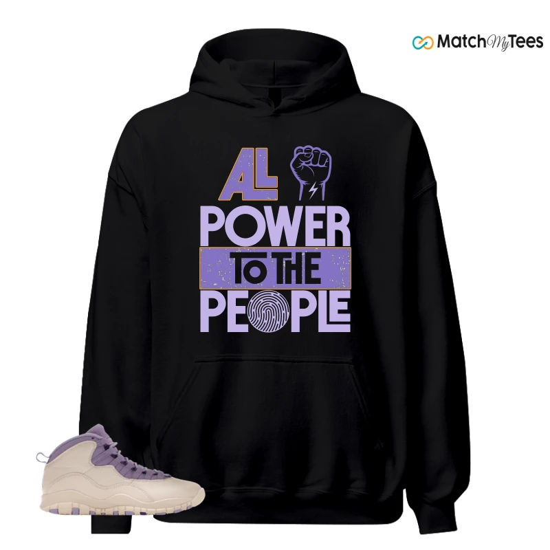 NIKE AIR JORDAN 10 HYDRANGEAS SNEAKER Matching Tees hoodie