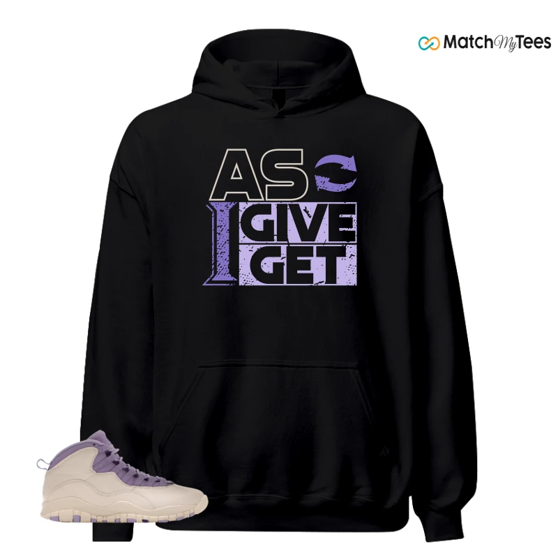 NIKE AIR JORDAN 10 HYDRANGEAS SNEAKER Matching Tees hoodie