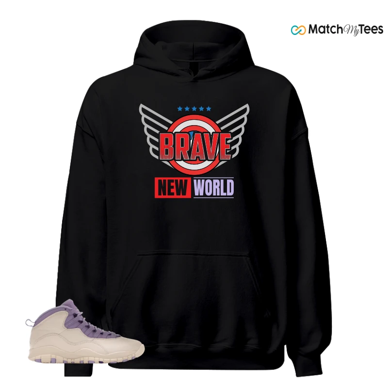 NIKE AIR JORDAN 10 HYDRANGEAS SNEAKER Matching Tees hoodie