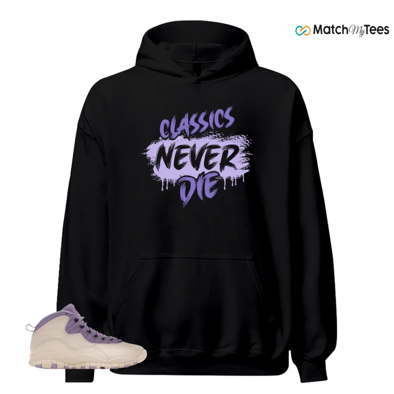 NIKE AIR JORDAN 10 HYDRANGEAS SNEAKER Matching Tees hoodie