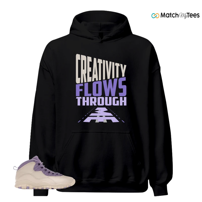 NIKE AIR JORDAN 10 HYDRANGEAS SNEAKER Matching Tees hoodie