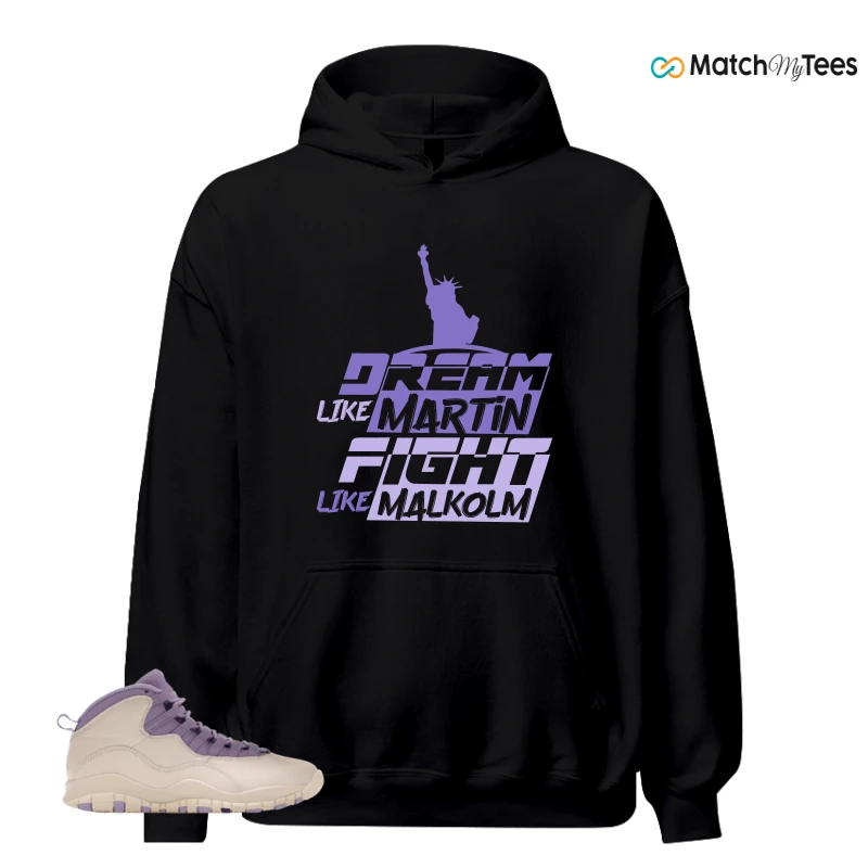 NIKE AIR JORDAN 10 HYDRANGEAS SNEAKER Matching Tees hoodie