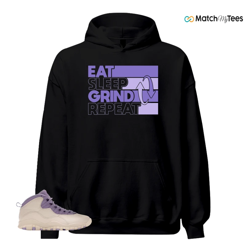 NIKE AIR JORDAN 10 HYDRANGEAS SNEAKER Matching Tees hoodie