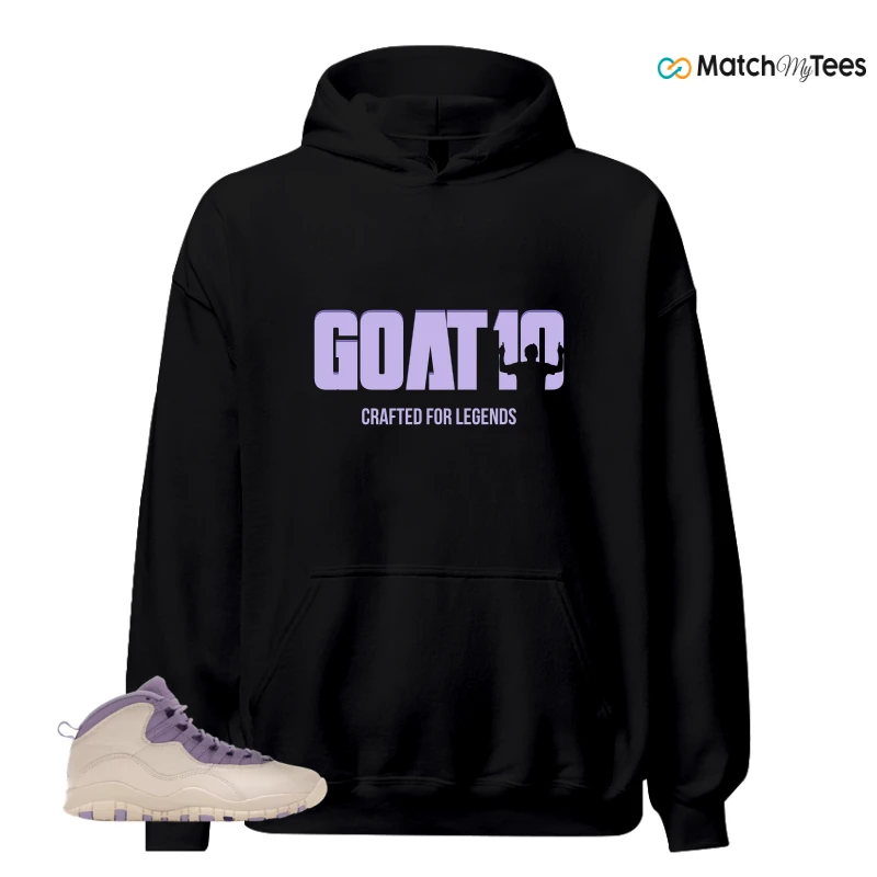 NIKE AIR JORDAN 10 HYDRANGEAS SNEAKER Matching Tees hoodie