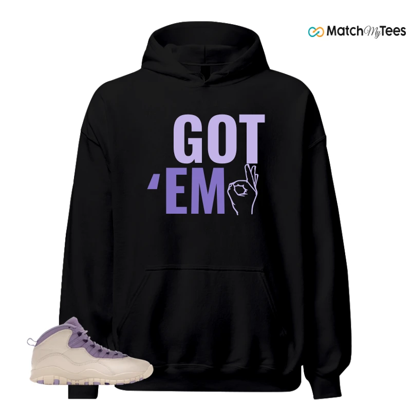NIKE AIR JORDAN 10 HYDRANGEAS SNEAKER Matching Tees hoodie
