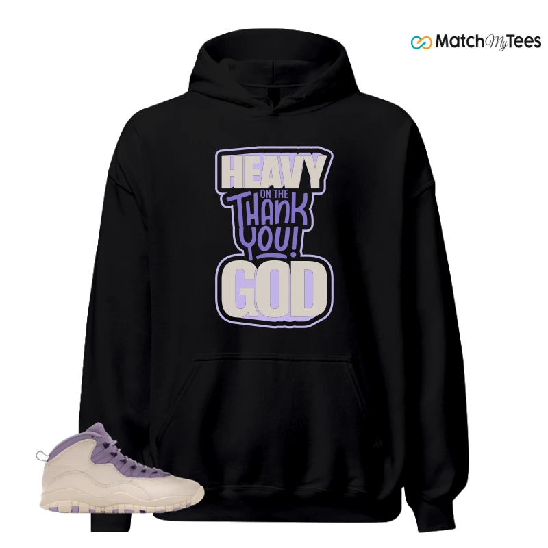 NIKE AIR JORDAN 10 HYDRANGEAS SNEAKER Matching Tees hoodie