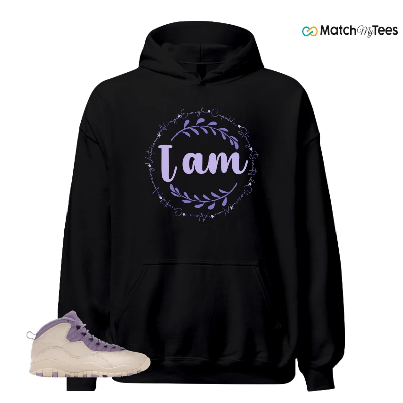 NIKE AIR JORDAN 10 HYDRANGEAS SNEAKER Matching Tees hoodie