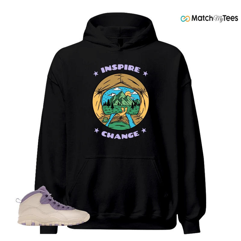 NIKE AIR JORDAN 10 HYDRANGEAS SNEAKER Matching Tees hoodie