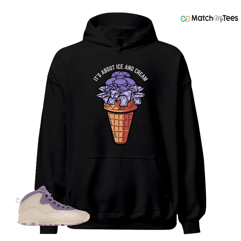 NIKE AIR JORDAN 10 HYDRANGEAS SNEAKER Matching Tees hoodie