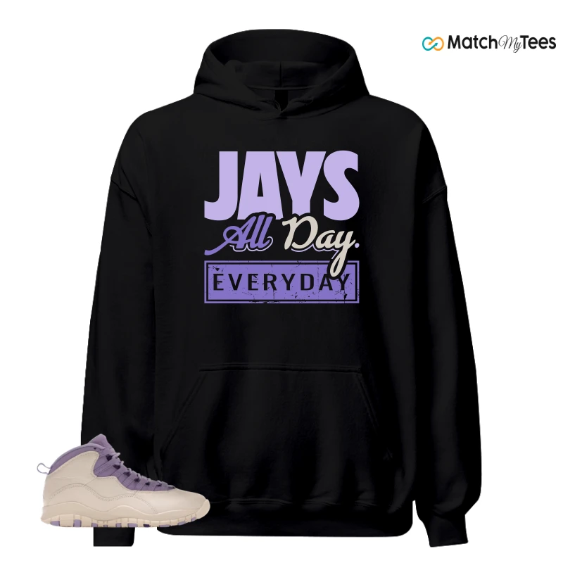 NIKE AIR JORDAN 10 HYDRANGEAS SNEAKER Matching Tees hoodie