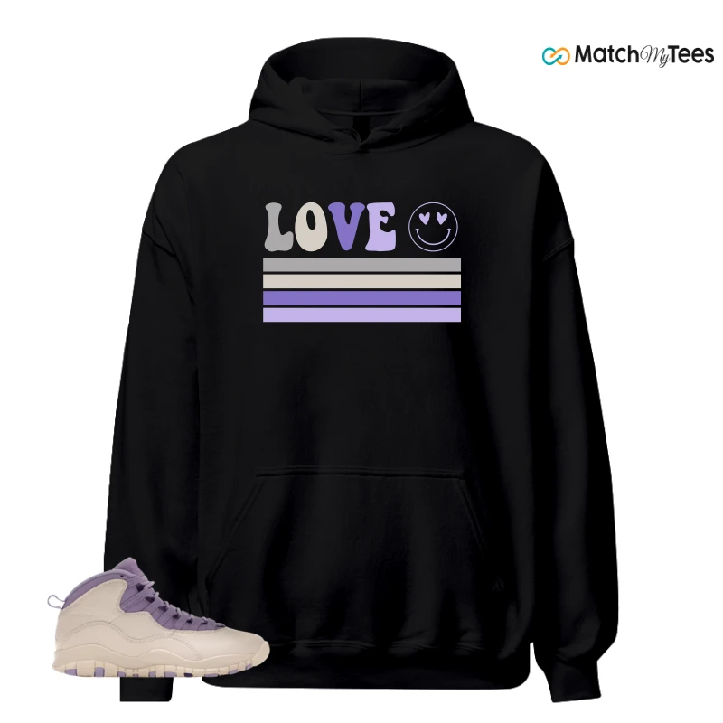 NIKE AIR JORDAN 10 HYDRANGEAS SNEAKER Matching Tees hoodie
