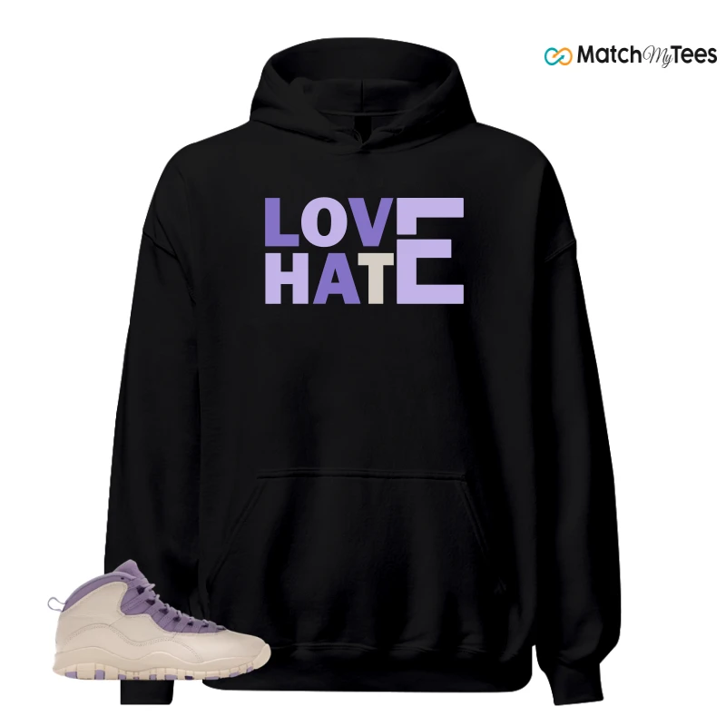NIKE AIR JORDAN 10 HYDRANGEAS SNEAKER Matching Tees hoodie
