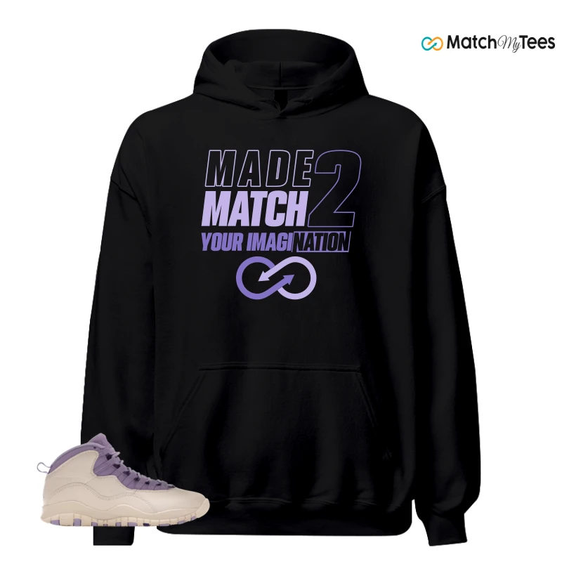 NIKE AIR JORDAN 10 HYDRANGEAS SNEAKER Matching Tees hoodie