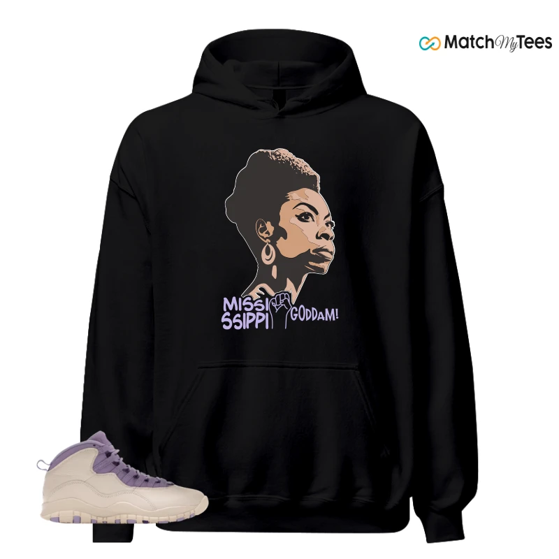 NIKE AIR JORDAN 10 HYDRANGEAS SNEAKER Matching Tees hoodie