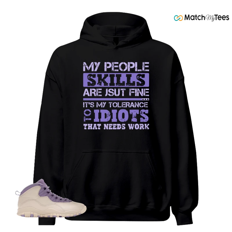 NIKE AIR JORDAN 10 HYDRANGEAS SNEAKER Matching Tees hoodie