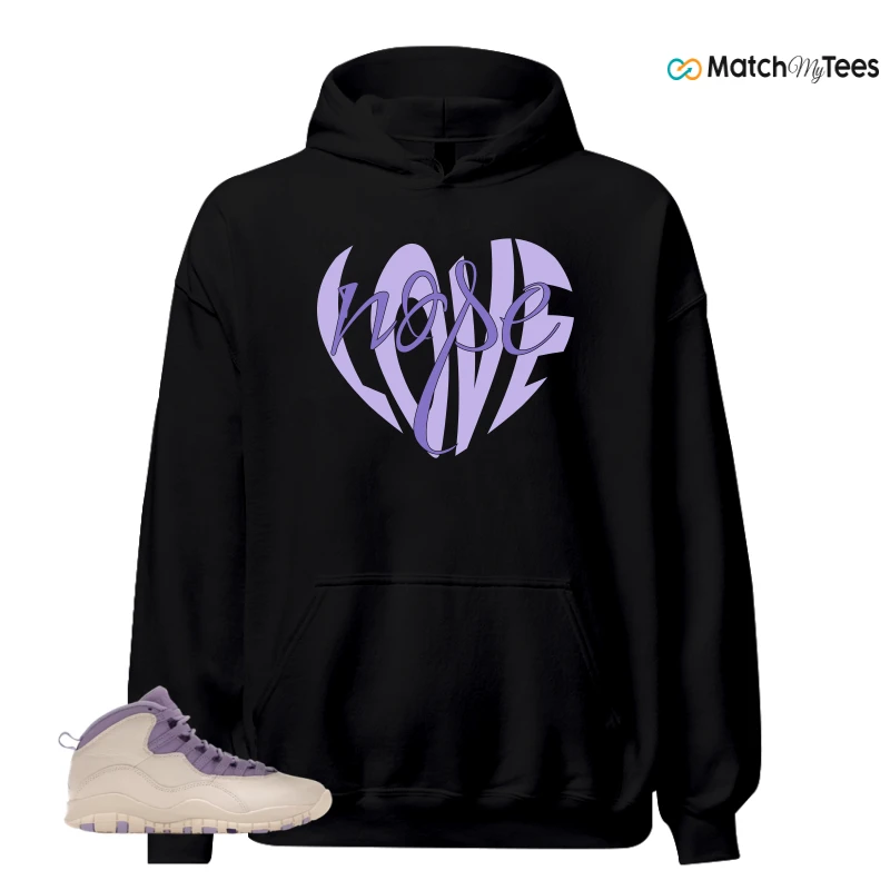 NIKE AIR JORDAN 10 HYDRANGEAS SNEAKER Matching Tees hoodie