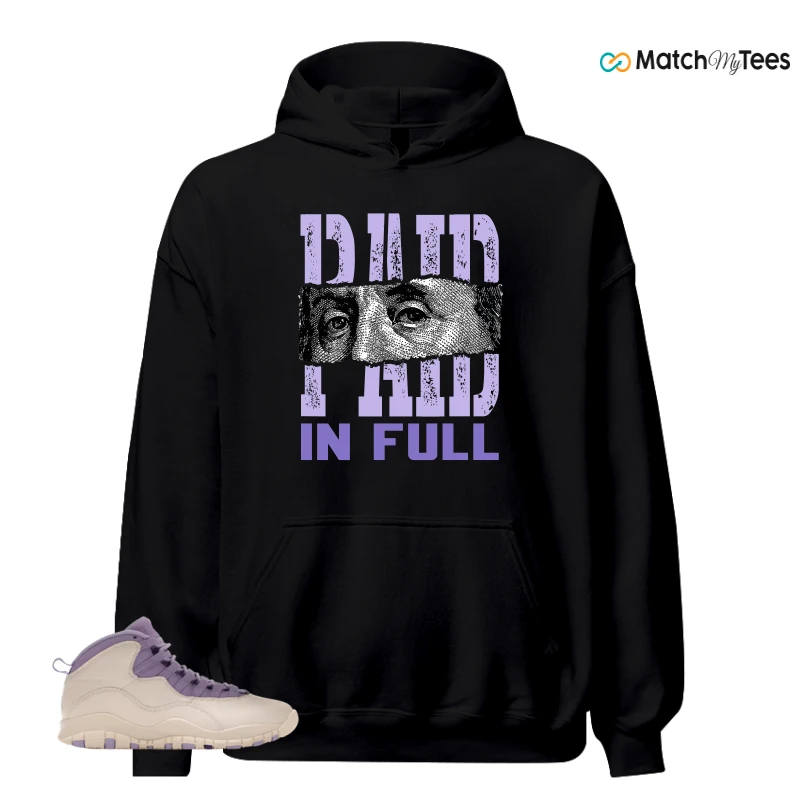 NIKE AIR JORDAN 10 HYDRANGEAS SNEAKER Matching Tees hoodie