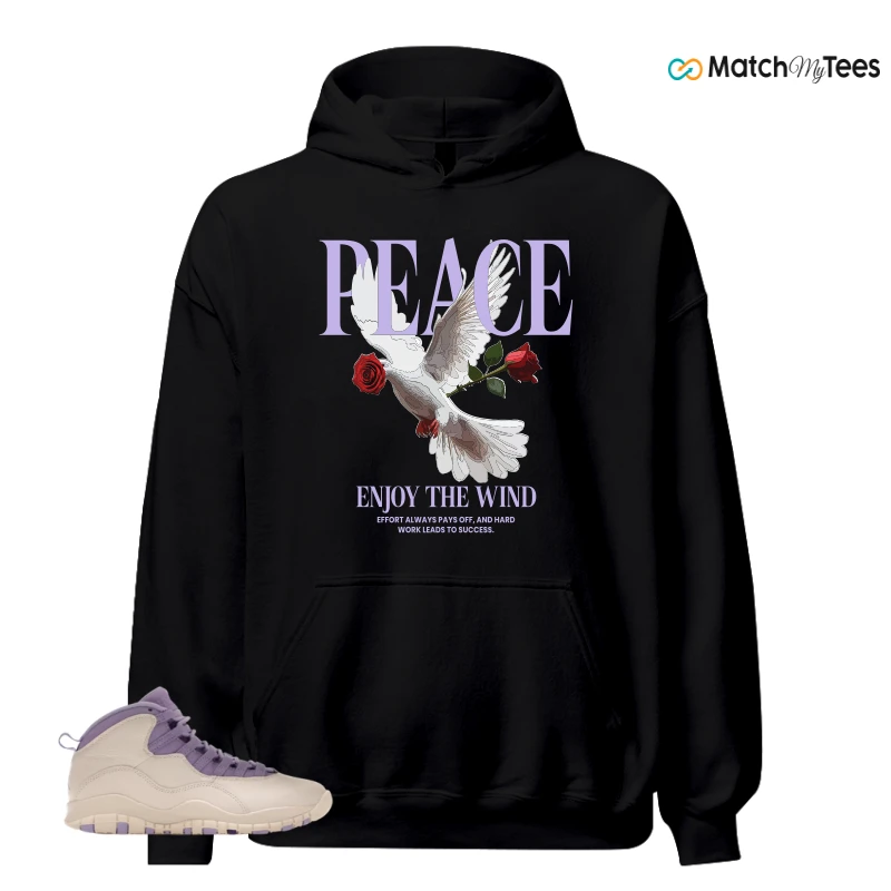 NIKE AIR JORDAN 10 HYDRANGEAS SNEAKER Matching Tees hoodie