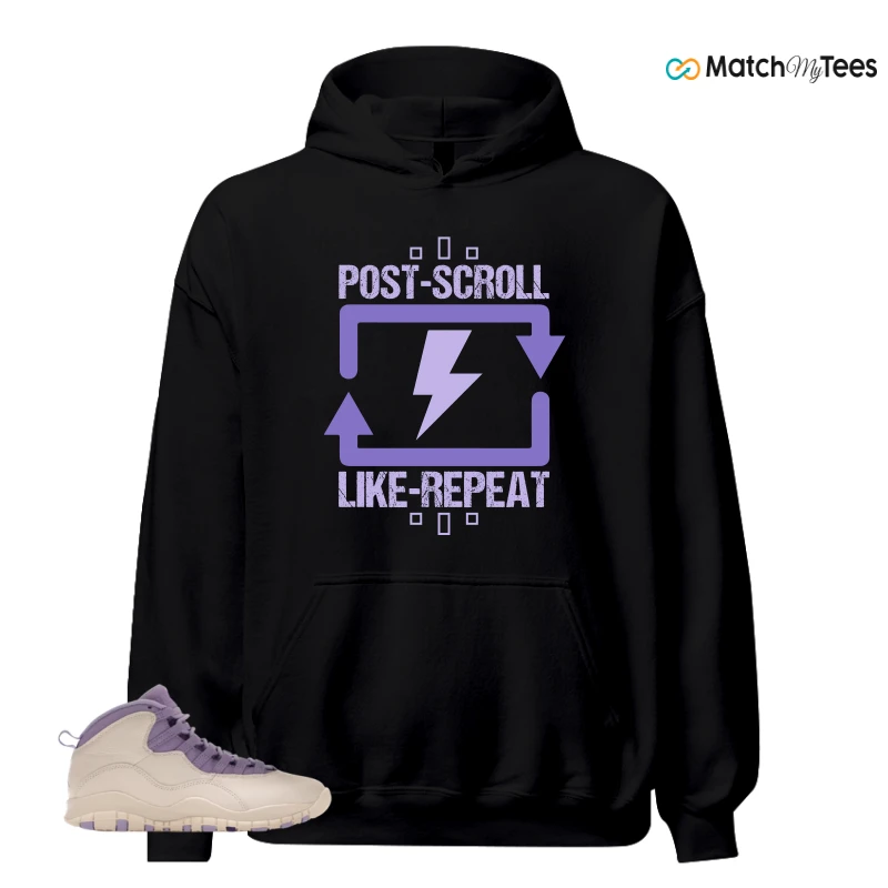 NIKE AIR JORDAN 10 HYDRANGEAS SNEAKER Matching Tees hoodie