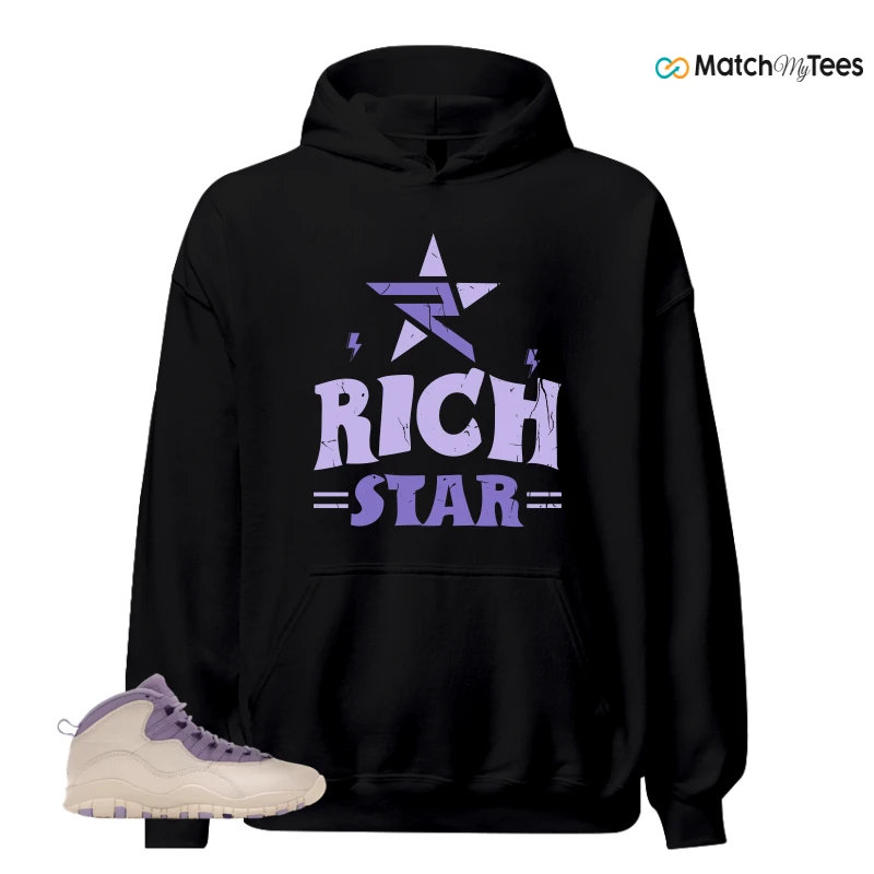 NIKE AIR JORDAN 10 HYDRANGEAS SNEAKER Matching Tees hoodie
