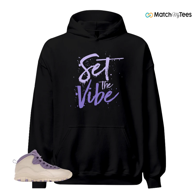 NIKE AIR JORDAN 10 HYDRANGEAS SNEAKER Matching Tees hoodie