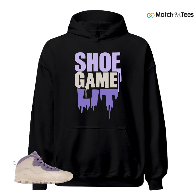 NIKE AIR JORDAN 10 HYDRANGEAS SNEAKER Matching Tees hoodie