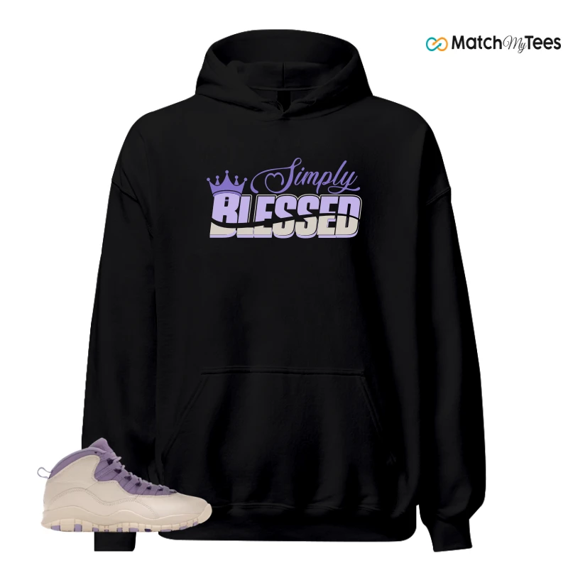 NIKE AIR JORDAN 10 HYDRANGEAS SNEAKER Matching Tees hoodie